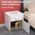 Hot Sale Hidden Night Table com caixa segura